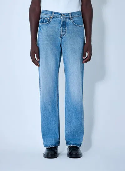 Jacquemus Men Le De-nimes Droit Jeans In Blue