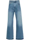 Jacquemus Blue Le De-nmes Large Jeans