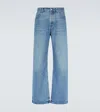 Jacquemus Denim Trousers Featuring Belt Loops In Blue