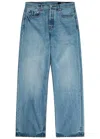 Jacquemus Le De-nîmes Droit Straight-leg Jeans In Blue