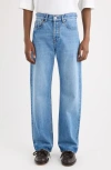 Jacquemus Le De-nîmes Droit Straight Leg Jeans In Blue