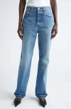Jacquemus Oversized Wide-leg Jeans In Blue/tabac 33c