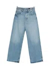 Jacquemus Denim Trousers With Belt Loops