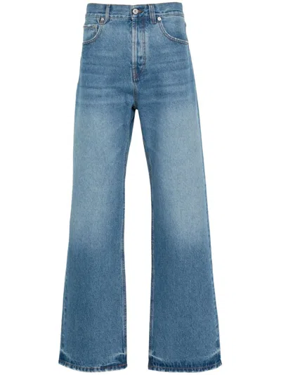 Jacquemus Belt-loop Jeans In Blue
