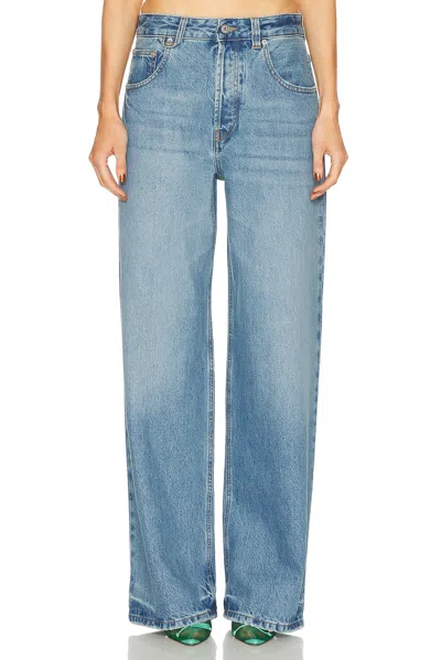 Jacquemus Le De Nimes Denim Pants In Blue