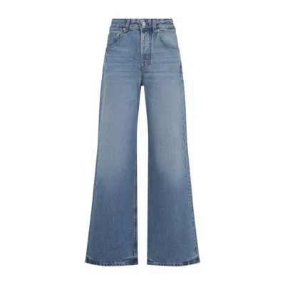 JACQUEMUS LE DE-NIMES LARGE BLUE COTTON JEANS