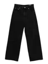 Jacquemus Le De-nimes Droit Jeans Women In Black