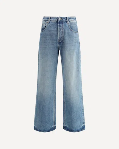 Jacquemus Men Le De Nimes Droit Jeans In Blue