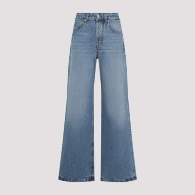 Jacquemus Le De-nimes Large Jeans 28 In Blue