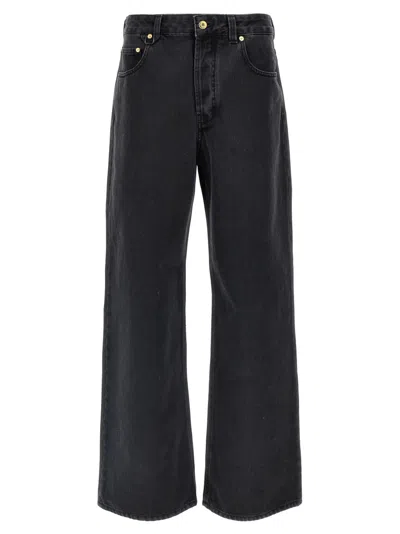 Jacquemus 'le De-nîmes Large' Jeans In Black
