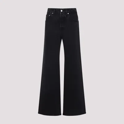 Jacquemus Le De-nimes Large Jeans In Black