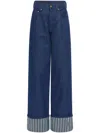 Jacquemus Le De-nimes Large Jeans In Blue