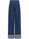 Jacquemus Le De-nimes Large Jeans In Blue
