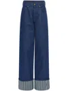 Jacquemus Le De-nimes Large Jeans In Blue