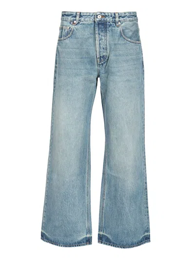 JACQUEMUS LE DE NÎMES LARGE JEANS LIGHT BLUE