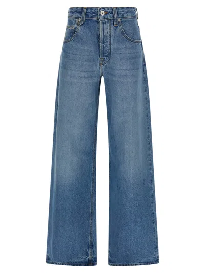 Jacquemus Le De-nîmes Large Jeans Light Blue