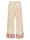 Jacquemus Off-white La Casa 'le De-nîmes Large' Jeans