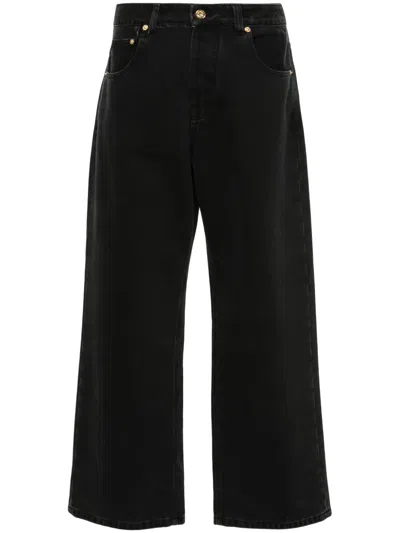 Jacquemus De-nimes Large Jeans In Black