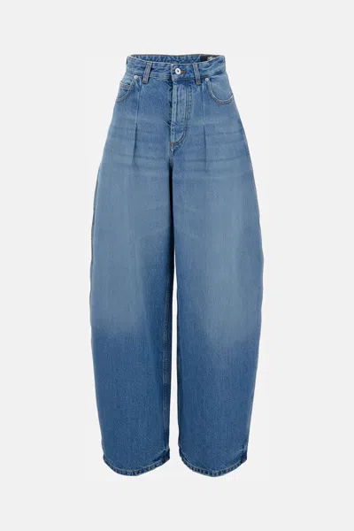 Jacquemus Le De-nimes Le De-nimes Ovalo Jeans In Blue