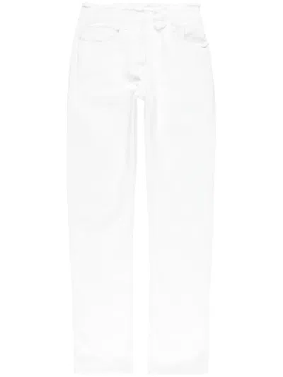 Jacquemus Le De Nîmes Linon Jeans In White