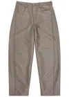 Jacquemus Casual Pants With Belt Loops In Brown