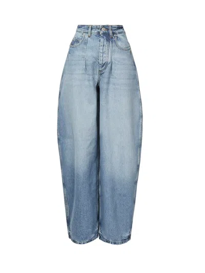 JACQUEMUS LE DE NÎMES OVAL JEANS