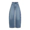 Jacquemus Le De-nimes Le De-nimes Ovalo Jeans In Blue