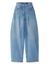 Jacquemus Le De-nimes Ovalo Clothing In Blue