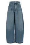 Jacquemus Le De-nimes Le De-nimes Ovalo Jeans In Blue