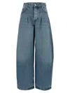 Jacquemus Le De-nimes Le De-nimes Ovalo Jeans In Blue