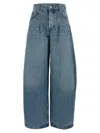 Jacquemus Le De-nimes Le De-nimes Ovalo Jeans In Blue