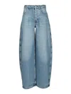 Jacquemus Le De-nimes Le De-nimes Ovalo Jeans In Blue