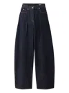 Jacquemus Jeans With Belt Loops In Black
