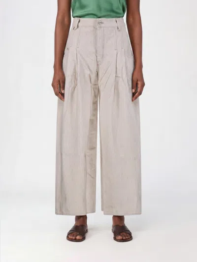 Jacquemus Le De Nimes Souro High-waisted Wide-leg Denim Jeans In Neutral