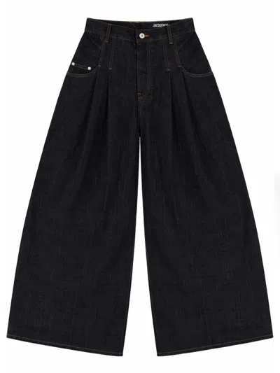 Jacquemus "le De Nimes Souro" Jeans In Blue