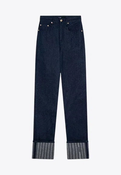 Jacquemus Le De-nimes Jeans In Blue