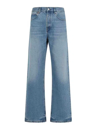 Jacquemus Men Le De Nimes Droit Jeans In Blue