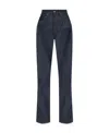 Jacquemus Le De Nîmes Flared Jeans In Black