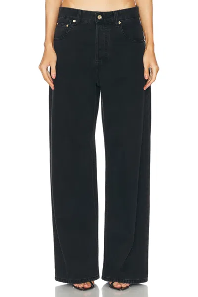 Jacquemus Black Les Sculptures 'le De-nîmes Droit' Jeans