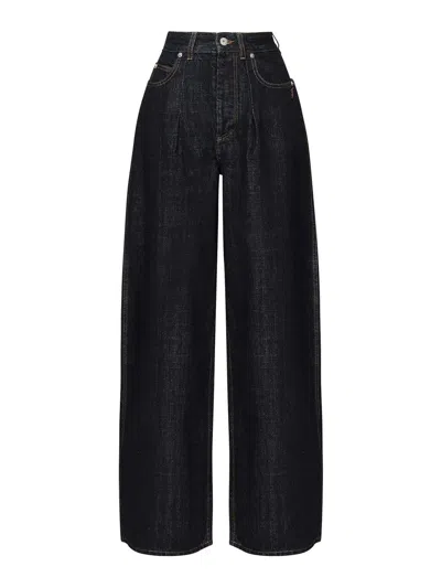 Jacquemus Le De Nmes Oval Jeans In Black