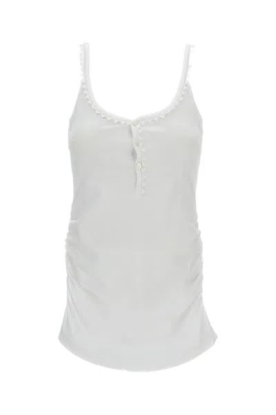 Jacquemus Le Debardeur Clavela Tank Top In White