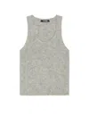 Jacquemus Gray La Casa 'le Débardeur Pitatto' Tank Top In Grey