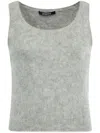 Jacquemus Gray La Casa 'le Débardeur Pitatto' Tank Top In Grey