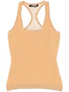 Jacquemus Le Debardeur Scala Tank Top In Brown