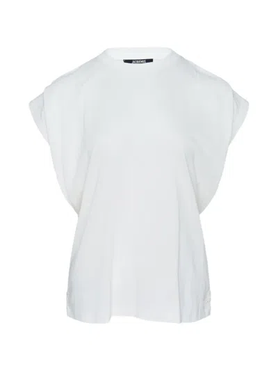 Jacquemus Le Debardeur Ventadou T-shirt In White