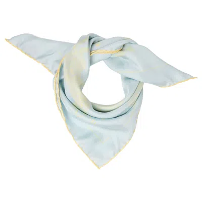 Pre-owned Jacquemus Le Foulard Paysan 'print Animal Blue/yellow' | Women's Size Onesize