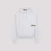 Jacquemus Men Grey Varsity Embroidery Hoodie In White
