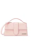 Jacquemus Le Grand Baby Pink Leather Bag  In Pink