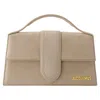 Jacquemus Mini Handbag With Padded Handle And Magnetic Closure In Neutral