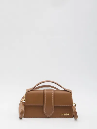 Jacquemus Le Grand Bambino Leather Crossbody Bag In Animal Print